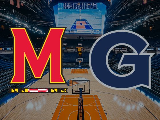 Maryland Terrapins at Georgetown Hoyas Basketball